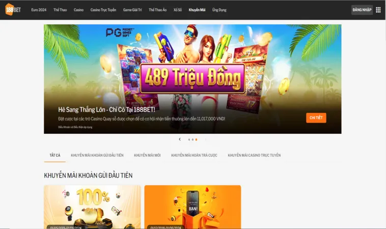 Giải đáp thắc mắc: 188Bet có hợp pháp không? 2 Giao diện và thiết kế của nhà cái 188Bet